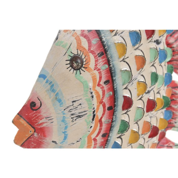 Decoracion Pared Mediterraneo DKD Home Decor Blanco Multicolor 7 x 33 x 37 cm (2 Unidades) 1 Decoracion Pared Mediterraneo DKD Home Decor Blanco Multicolor 7 x 33 x 37 cm (2 Unidades) 1