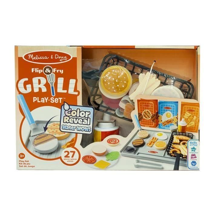 Juego de simulación - Asar a la parrilla - Edades 3 años en adelante - Melissa & Doug 0 Juego de simulación - Asar a la parrilla - Edades 3 años en adelante - Melissa & Doug 0