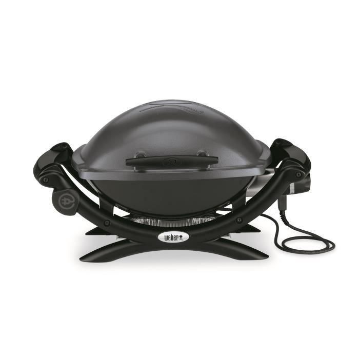 Barbacoa eléctrica WEBER Q 1400 - Negro Gris 1 Barbacoa eléctrica WEBER Q 1400 - Negro Gris 1