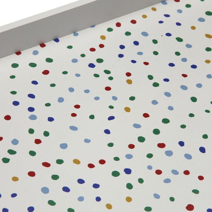 Bandeja Versa Dotty Madera MDF 24 x 4,5 x 34 cm 1