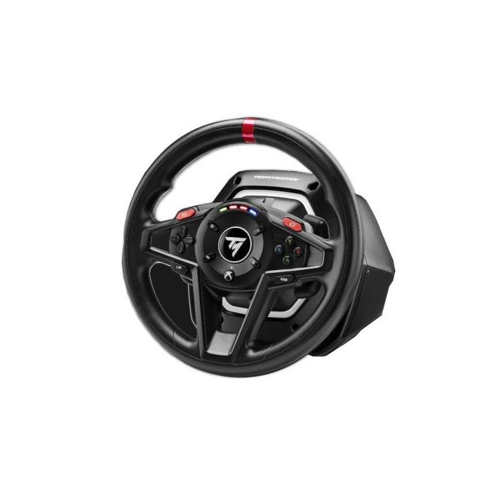 Thrustmaster Volante + Pedales T128 para Xbox / PC, Force Feedback HYBRID DRIVE, 4460184