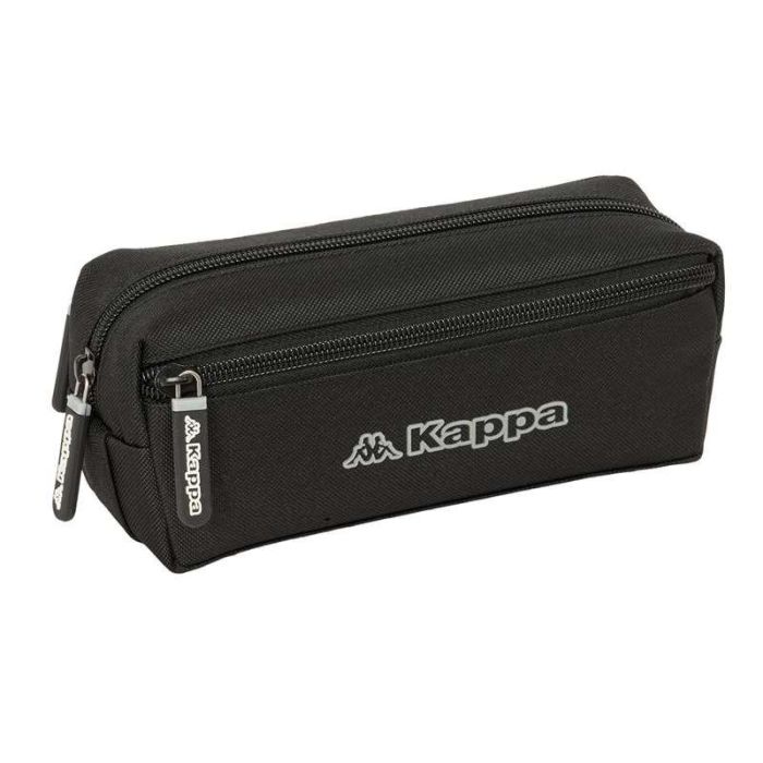 Safta Portatodo Triple Pequeño con Goma Elástica Kappa Dark 22x8,5x6cm 0 Safta Portatodo Triple Pequeño con Goma Elástica Kappa Dark 22x8,5x6cm 0