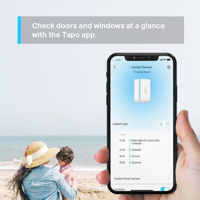 Sensor Contacto Inteligente Tp - Link Tapo 110 3