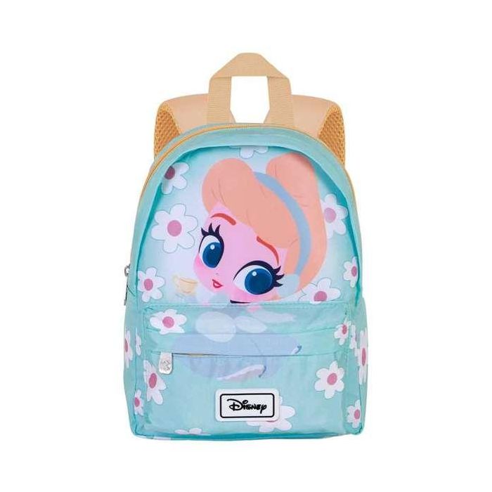 Karactermania Mochila Preescolar Cenicienta Cup 22 x 9 x 27 cm Turquesa Poliéster Compartimento Cremallera Bolsillo Frontal Trasera Acolchada 2
