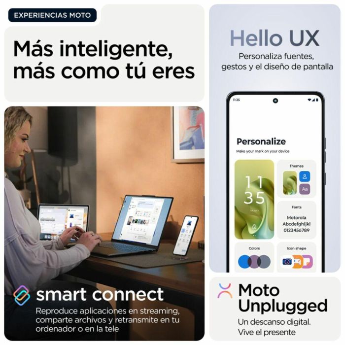 Smartphone Motorola PB8X0012SE 8 GB RAM 6,67" 512 GB Azul 9 Smartphone Motorola PB8X0012SE 8 GB RAM 6,67" 512 GB Azul 9