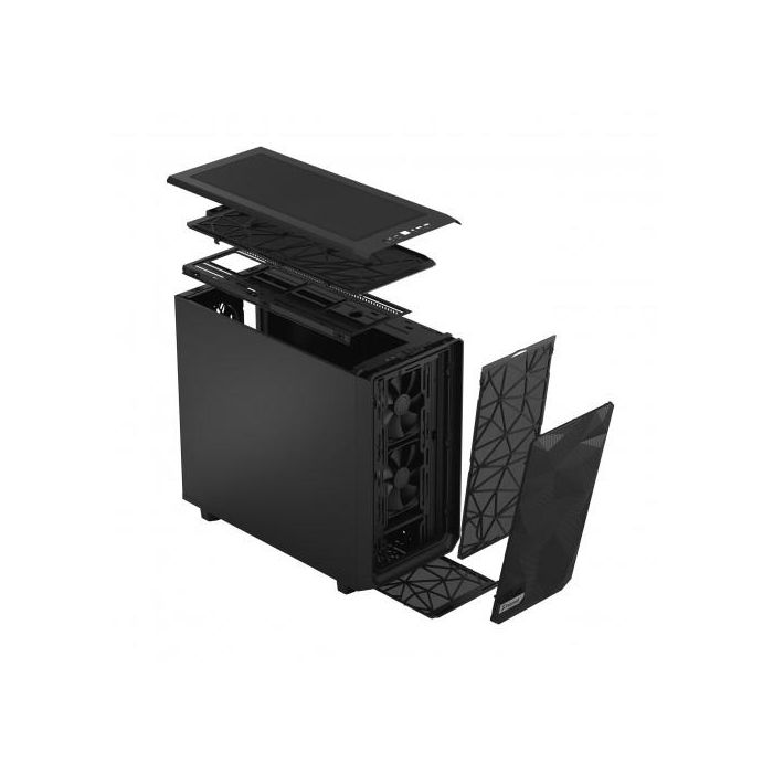 Fractal Design Meshify 2 Negro - Torre ATX Full Tower para PC con Ventiladores Incluidos FD-C-MES2A-01 21 Fractal Design Meshify 2 Negro - Torre ATX Full Tower para PC con Ventiladores Incluidos FD-C-MES2A-01 21