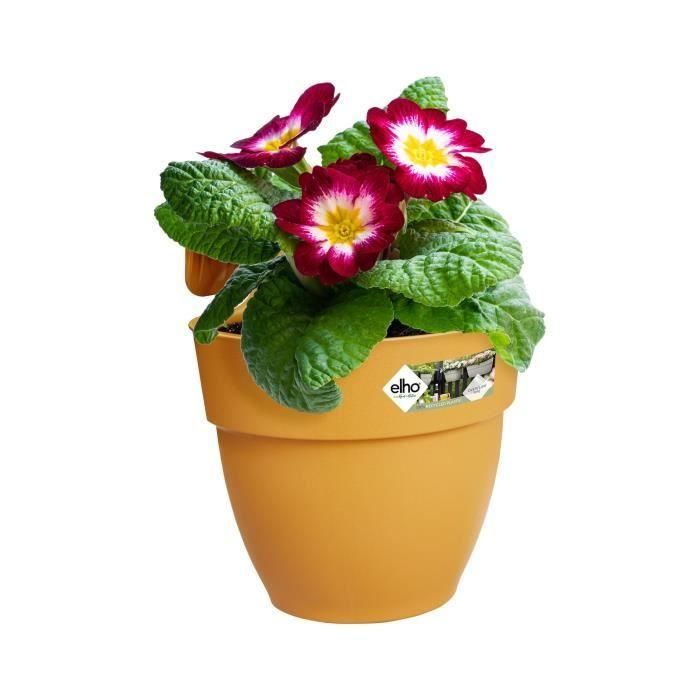 ELHO - Maceta - Vibia Campana Easy Hanger Small - Honey Yellow - Balcón exterior - L 24.1 x W 20.5 x H 26.5 cm 2 ELHO - Maceta - Vibia Campana Easy Hanger Small - Honey Yellow - Balcón exterior - L 24.1 x W 20.5 x H 26.5 cm 2