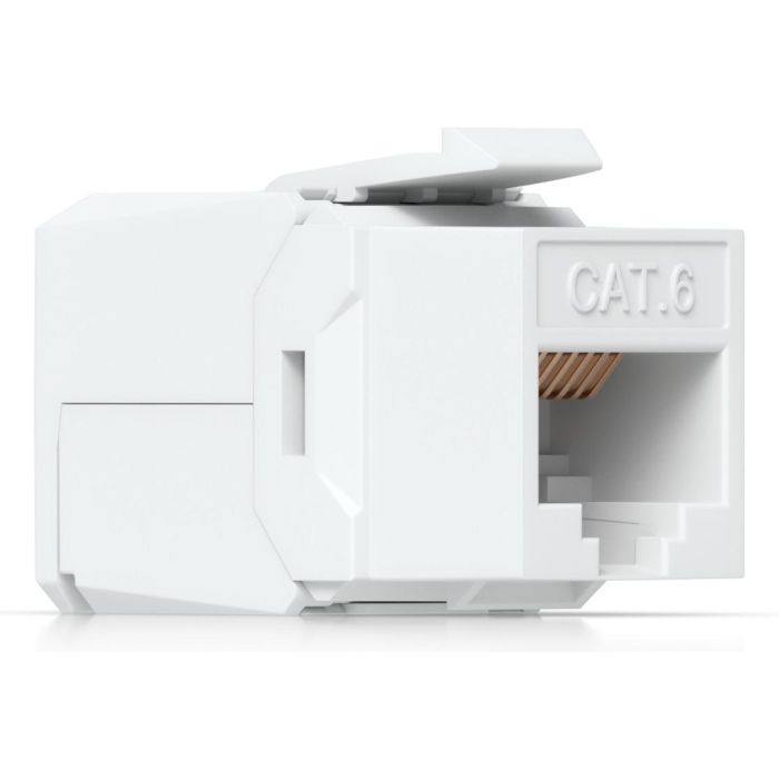 Ubiquiti Cat6 Keystone Jack sin Herramientas para Terminación Rápida de Cables Ethernet, Pack de 12 Unidades 3 Ubiquiti Cat6 Keystone Jack sin Herramientas para Terminación Rápida de Cables Ethernet, Pack de 12 Unidades 3
