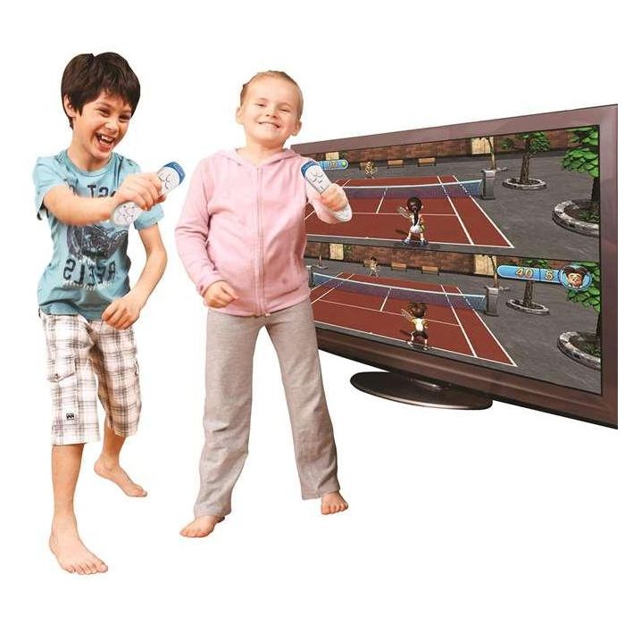 Consola de juegos para tv con 200 juegos 2 mandos inalámbricos. 41x6x30,5 cm 4 Consola de juegos para tv con 200 juegos 2 mandos inalámbricos. 41x6x30,5 cm 4