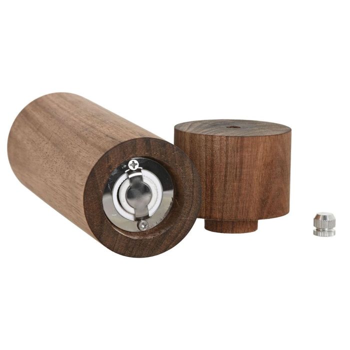 Pimentero Home ESPRIT Natural Aluminio Acacia 6 x 6 x 21,5 cm 1 Pimentero Home ESPRIT Natural Aluminio Acacia 6 x 6 x 21,5 cm 1