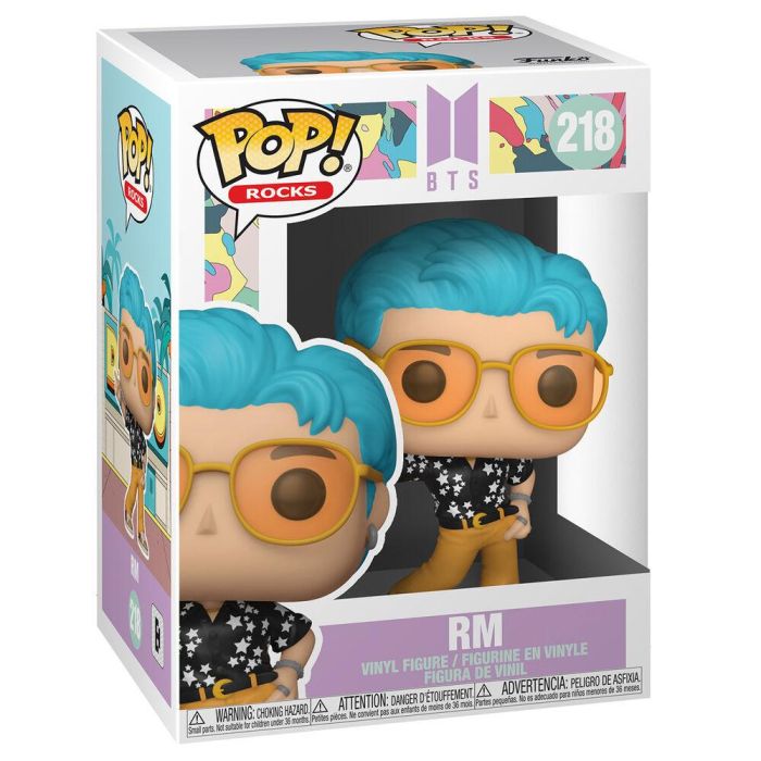 Funko Pop Estrellas De La Música Bts Rm Nº 218 -Caja Original- 2 Funko Pop Estrellas De La Música Bts Rm Nº 218 -Caja Original- 2