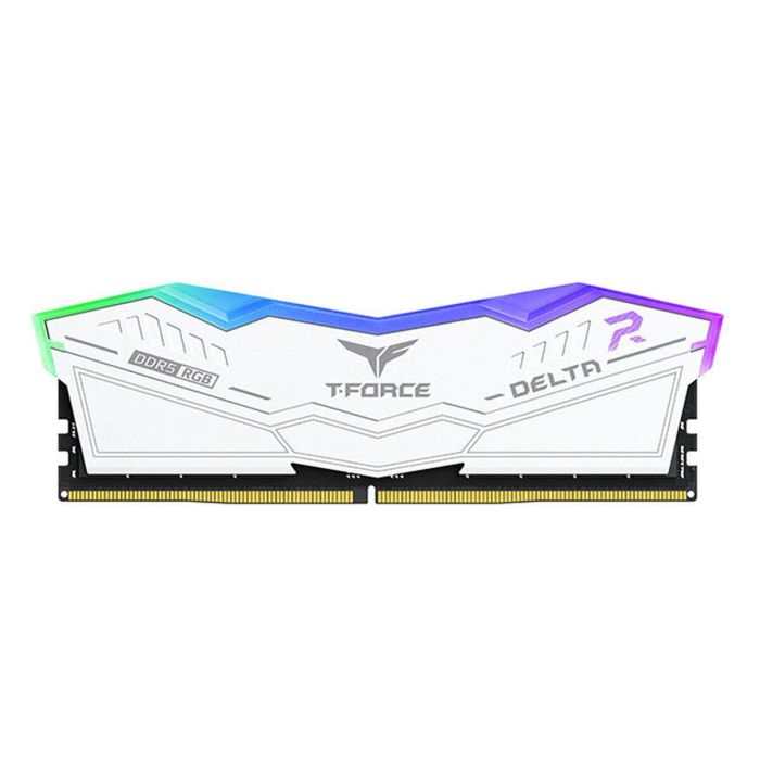 Team Group T-FORCE DELTA RGB Memoria RAM DDR5 32GB (2x16GB) 6000MHz ECC para Gaming con Iluminación RGB y Overclocking Intel XMP 3.0 0 Team Group T-FORCE DELTA RGB Memoria RAM DDR5 32GB (2x16GB) 6000MHz ECC para Gaming con Iluminación RGB y Overclocking Intel XMP 3.0 0