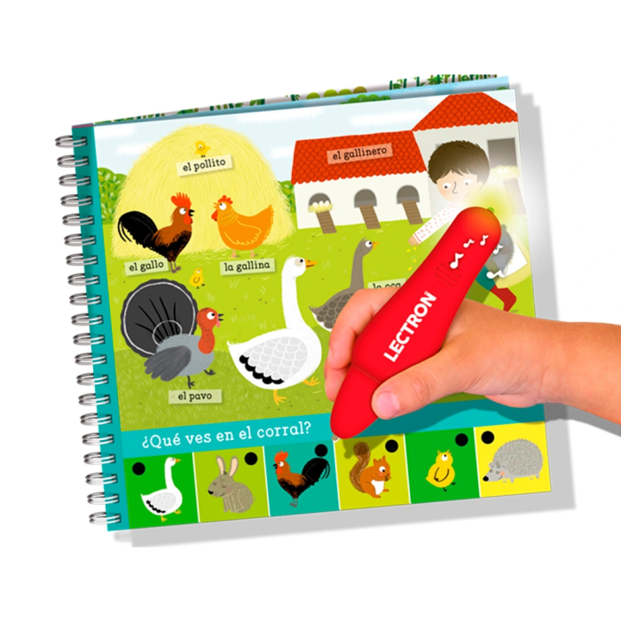 Diset Lectron Mini Granja 63896 Juego Educativo para Niños a Partir de 3 Años 1