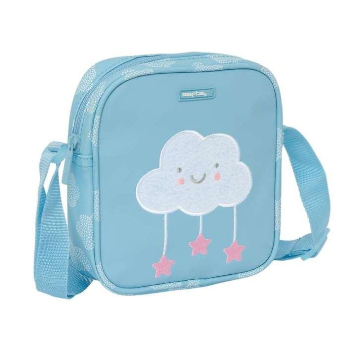 Bolso Bandolera Safta Nubes Azul 16 x 18 x 4 cm Bolso Bandolera Safta Nubes Azul 16 x 18 x 4 cm