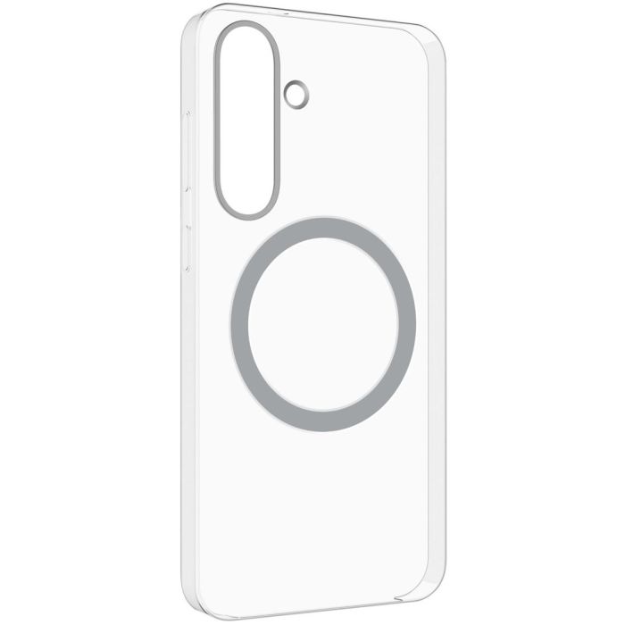 Samsung Funda Clear Magnet Case Qi2 para Galaxy S25 FE, Transparente 1