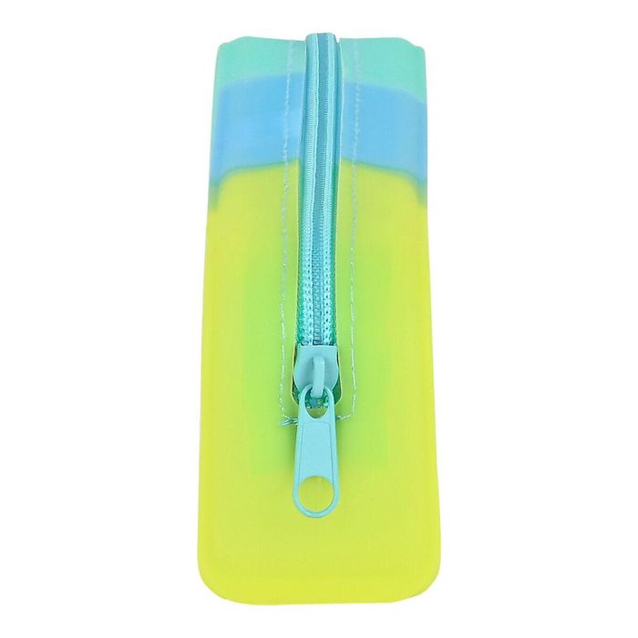 Estuche Escolar Safta Azul Verde Amarillo (18.5 x 7.5 x 5.5 cm) 3 Estuche Escolar Safta Azul Verde Amarillo (18.5 x 7.5 x 5.5 cm) 3