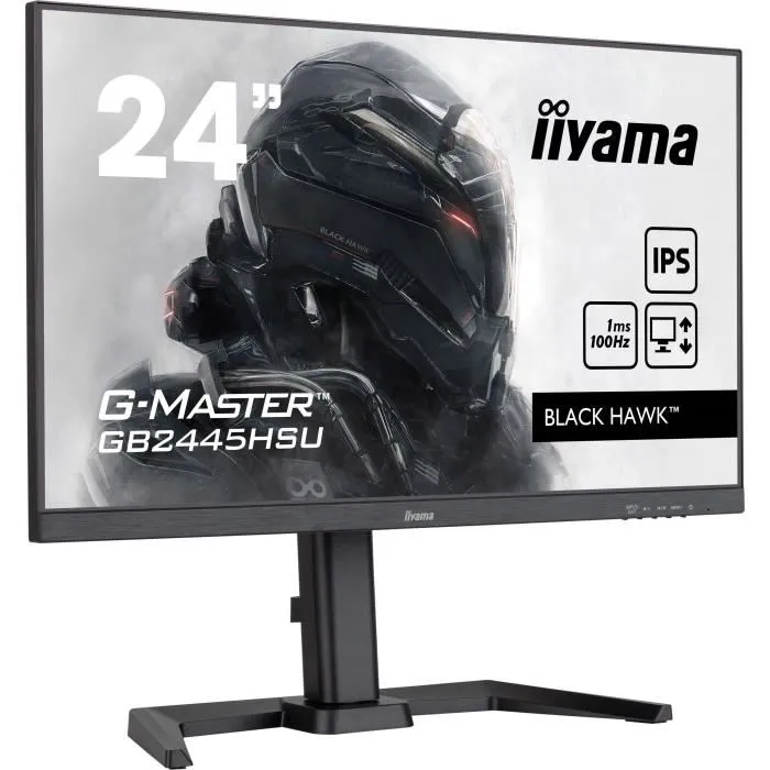 Iiyama Monitor GB2445HSU-B2 23.8" FHD IPS 100Hz 1ms Negro 1 Iiyama Monitor GB2445HSU-B2 23.8" FHD IPS 100Hz 1ms Negro 1
