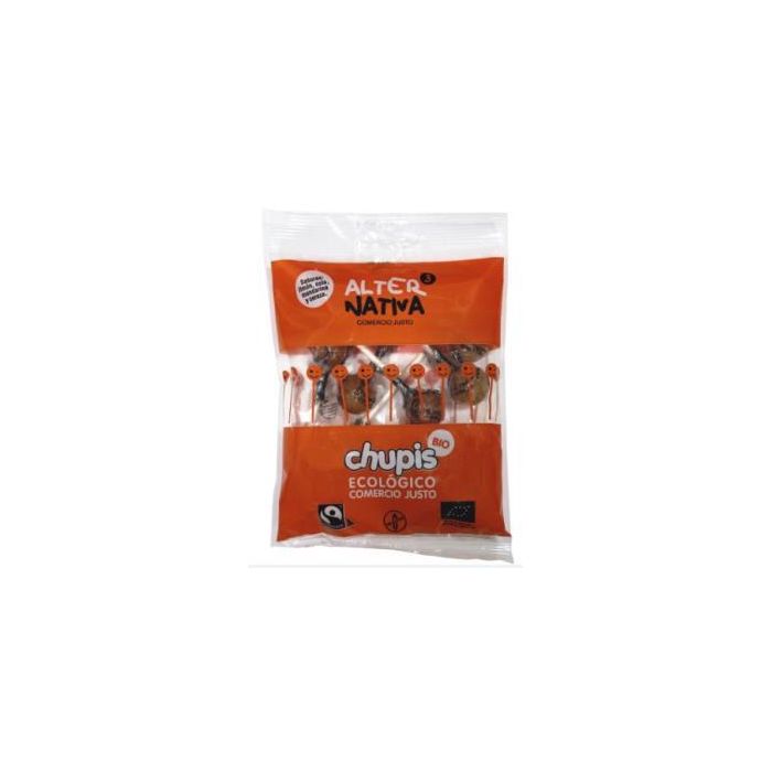 Chupis Caramelos Con Palo 8Uds Bio Chupis Caramelos Con Palo 8Uds Bio