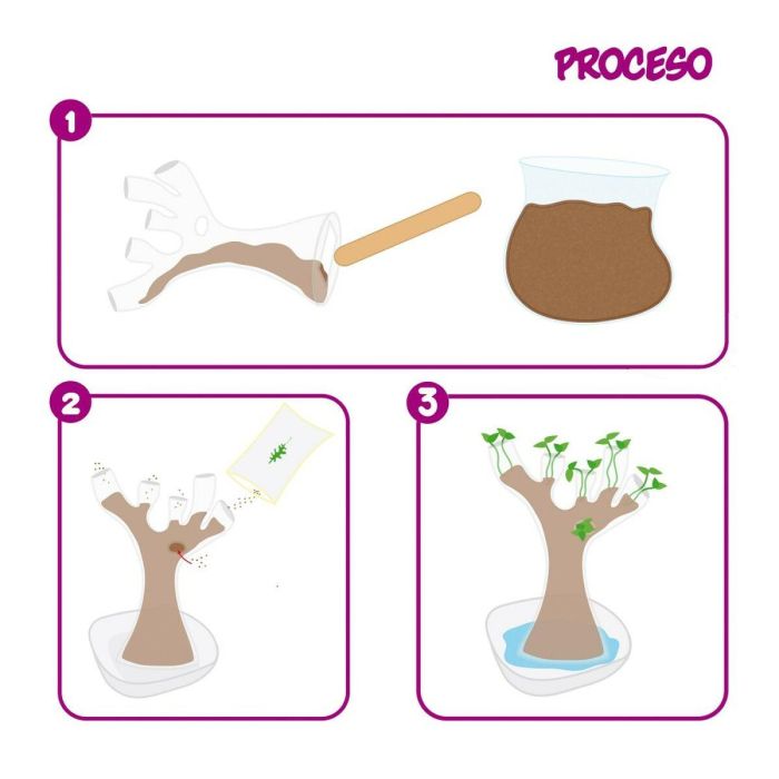 Juego de Ciencia Lisciani Giochi Botánica ES (6 Unidades) 2