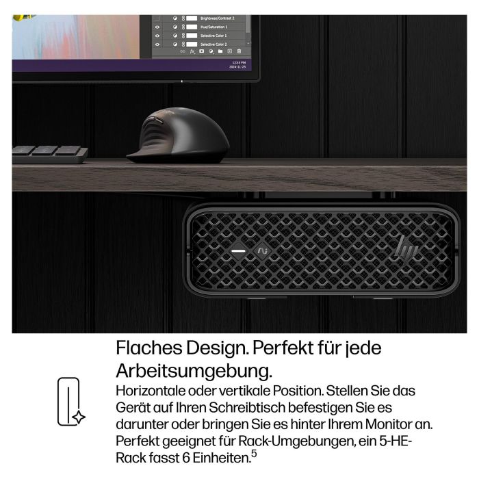 HP Z2 Mini G1 Intel Core Ultra 9 285K, 64GB RAM, 1TB SSD, NVIDIA RTX 2000 16GB, Windows 11 Pro 5