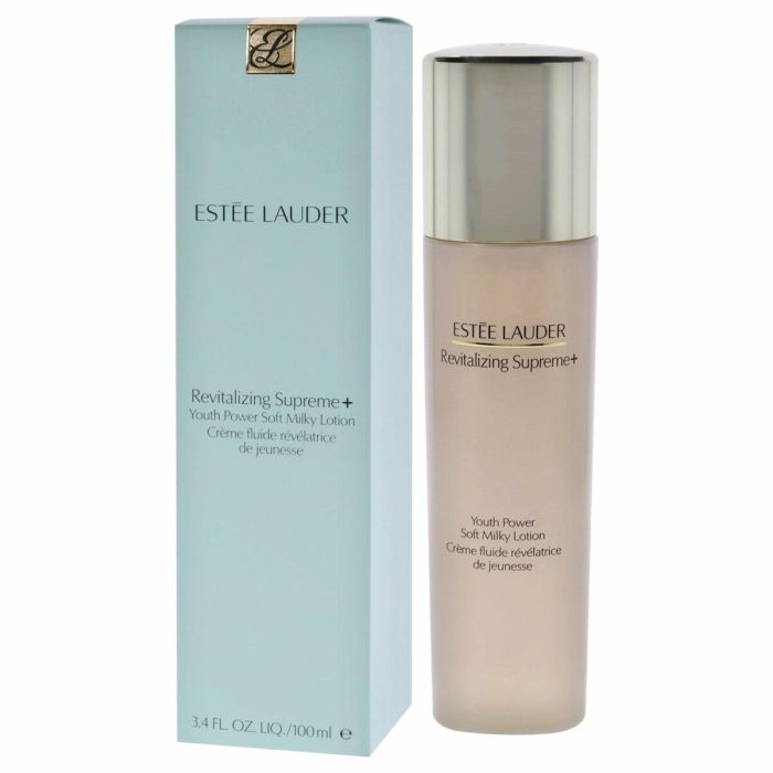 Estée Lauder REVITALIZING SUPREME+ soft milky lotion, Tratamiento Facial Hidratante 72h, Firmeza y Colágeno, Leche 100 ml 5