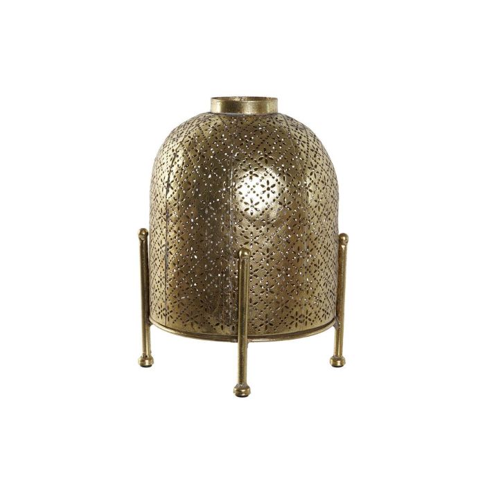 Portavela Oriental DKD Home Decor Dorado 19 x 24.5 x 19 cm 4 Portavela Oriental DKD Home Decor Dorado 19 x 24.5 x 19 cm 4