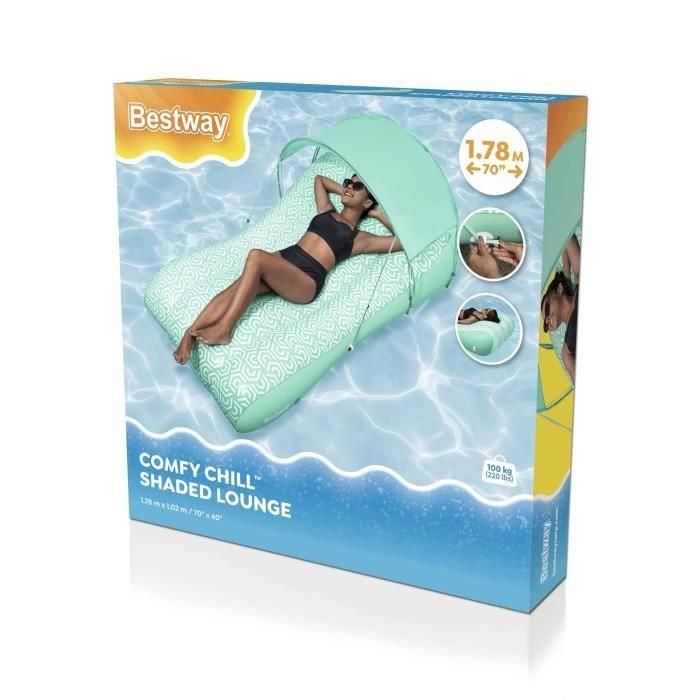 Colchón hinchable para piscina - BESTWAY - Con toldo 5 Colchón hinchable para piscina - BESTWAY - Con toldo 5