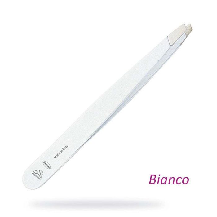 Premax Pinza Inox Blanca Punta Oblicua 9 cm