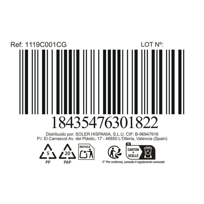 Set de Vasos de Chupito La Mediterránea Salor 6 Piezas (12 Unidades) 2 Set de Vasos de Chupito La Mediterránea Salor 6 Piezas (12 Unidades) 2