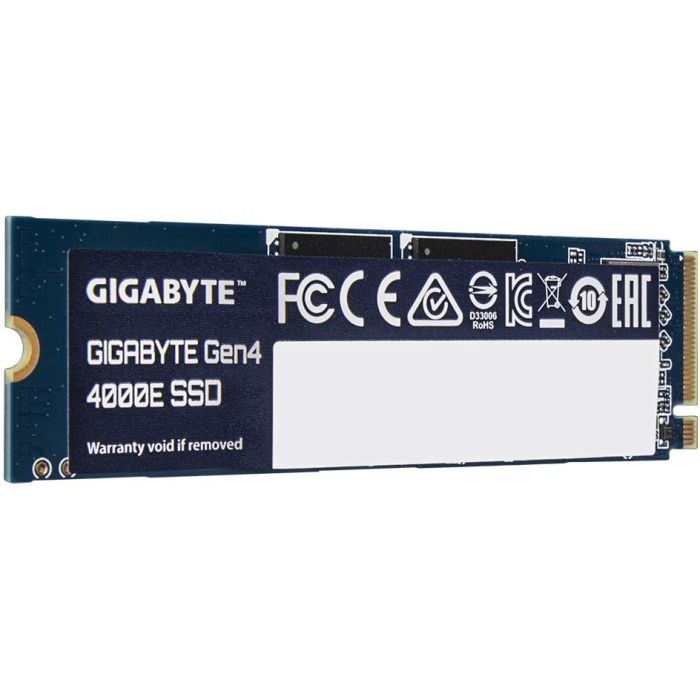 GIGABYTE Gen4 4000E SSD M.2 500 GB PCI Express 4.0 NVMe 3D NAND para PC Lectura 3600 MB/s Escritura 3000 MB/s 2 GIGABYTE Gen4 4000E SSD M.2 500 GB PCI Express 4.0 NVMe 3D NAND para PC Lectura 3600 MB/s Escritura 3000 MB/s 2