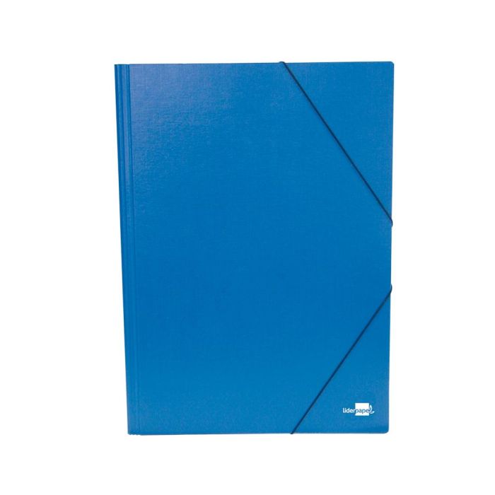 Carpeta Planos Liderpapel A3 Carton Gofrado N 12 Azul 1