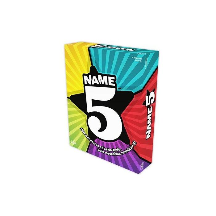 Goliath bv Juego de Mesa Name 5 Big Box para 2-6 Jugadores con Dados y Tarjetas