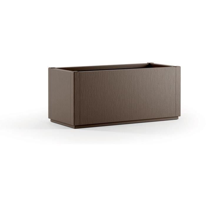 Jardinera Ethica rectangular 80 cm color topo Jardinera Ethica rectangular 80 cm color topo