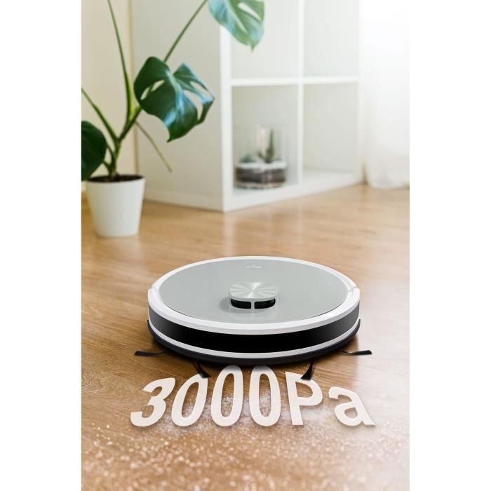 MEDION X21 SW - Robot Aspirador con Estación de Drenaje - Navegación Láser - Potencia 3000 Pa 2 MEDION X21 SW - Robot Aspirador con Estación de Drenaje - Navegación Láser - Potencia 3000 Pa 2