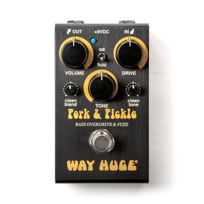 Way Huge Pedal Bass Overdrive / Fuzz Pork & Pickle para Bajistas con Sonidos Psicodélicos y Arenosos