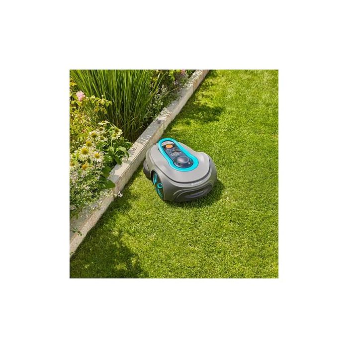 GARDENA Robot Cortacésped smart SILENO free para Áreas de hasta 1200 m², Ancho de Corte 16 cm, con Estación Base y Cable Delimitador 7 GARDENA Robot Cortacésped smart SILENO free para Áreas de hasta 1200 m², Ancho de Corte 16 cm, con Estación Base y Cable Delimitador 7
