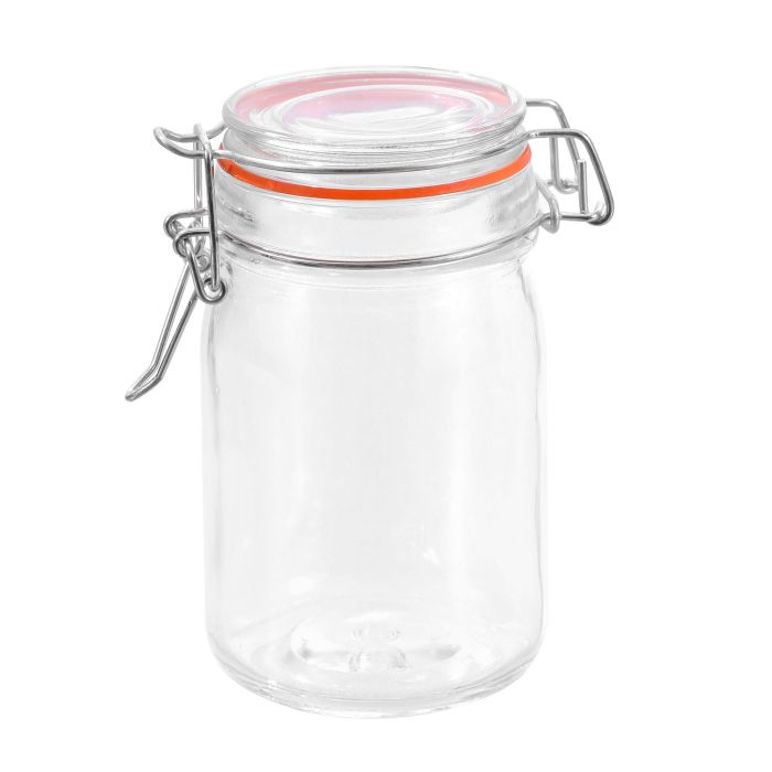 Tarro Hermético de Vidrio con Cierre Clip 250 ml - La Mediterranea (36 Unidades) 10 Tarro Hermético de Vidrio con Cierre Clip 250 ml - La Mediterranea (36 Unidades) 10