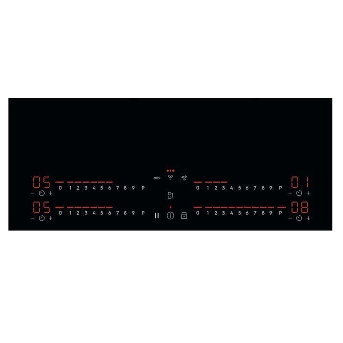 Placa de inducción Electrolux de 78 cm con 4 quemadores, 7350 W, color negro - KCC83443 2 Placa de inducción Electrolux de 78 cm con 4 quemadores, 7350 W, color negro - KCC83443 2
