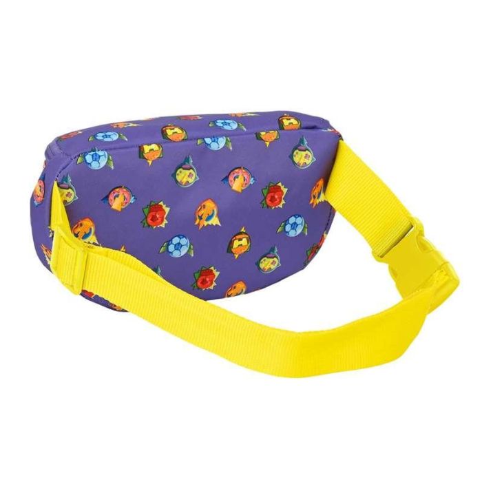 Riñonera SuperThings Guardians of Kazoom Amarillo Morado 23 x 14 x 9 cm 1 Riñonera SuperThings Guardians of Kazoom Amarillo Morado 23 x 14 x 9 cm 1