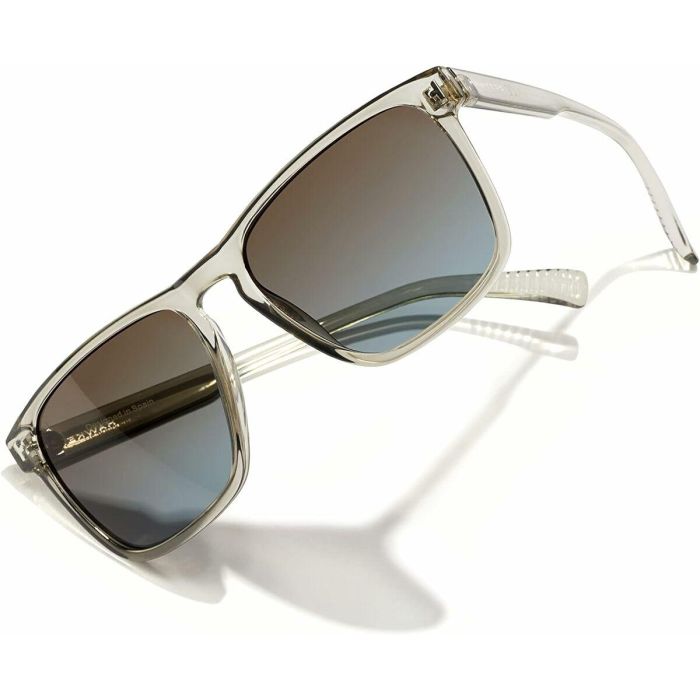 Hawkers Gafas de Sol Grey Storm para Adultos - Montura de Nylon, Filtro UV400, Lente Gris, Unisex 3