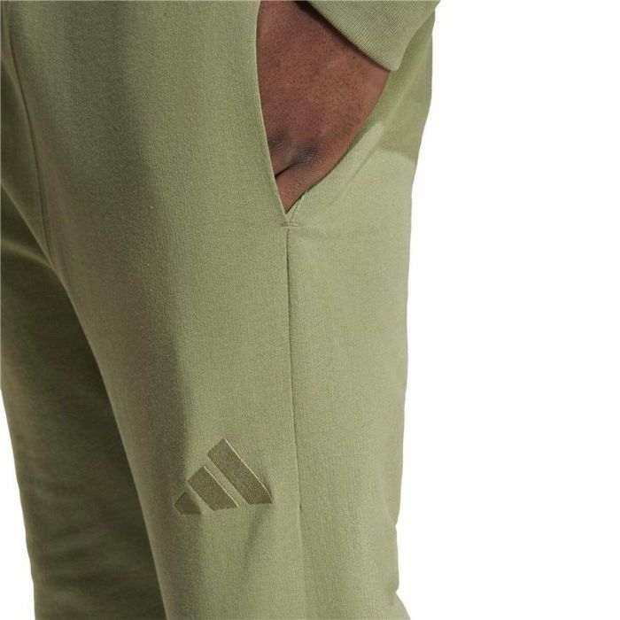 Pantalón Largo Deportivo Adidas Regular Tapered Verde Hombre 1