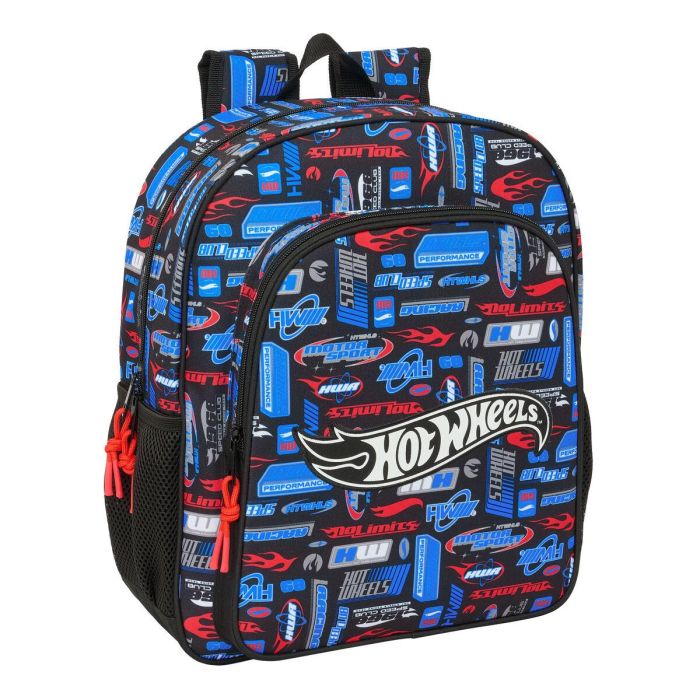 Mochila Escolar Hot Wheels Multicolor 32 x 38 x 12 cm 2 Mochila Escolar Hot Wheels Multicolor 32 x 38 x 12 cm 2