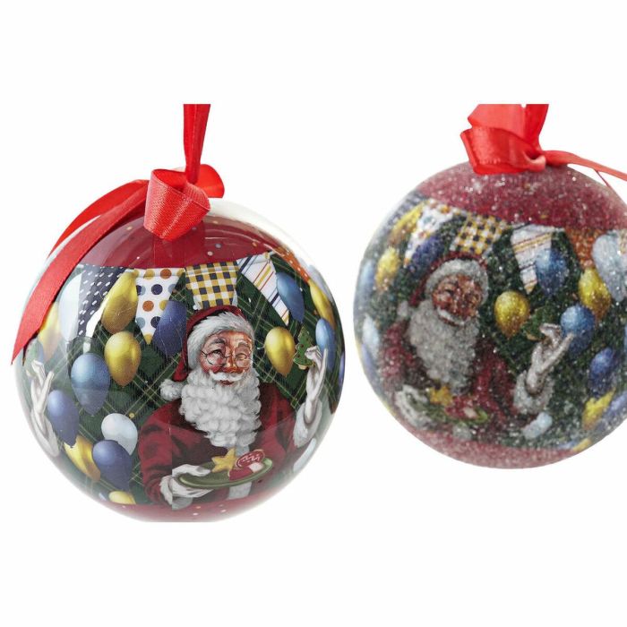Bolas de Navidad DKD Home Decor Papá Noel PVC (7 pcs) (7.5 x 7.5 x 12 cm) 1 Bolas de Navidad DKD Home Decor Papá Noel PVC (7 pcs) (7.5 x 7.5 x 12 cm) 1