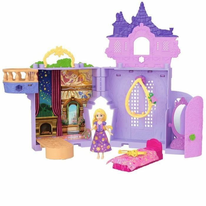 Disney Princess Torre de Rapunzel Historias Apilables Set de Muñecas JDP61 12 Disney Princess Torre de Rapunzel Historias Apilables Set de Muñecas JDP61 12
