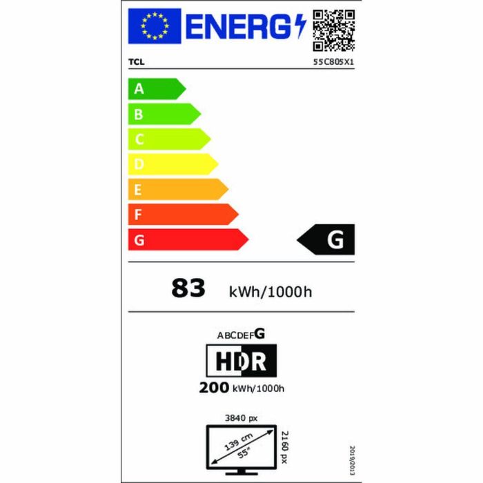 Smart TV TCL 55C805 55 55" 4K Ultra HD LED HDR 1 Smart TV TCL 55C805 55 55" 4K Ultra HD LED HDR 1