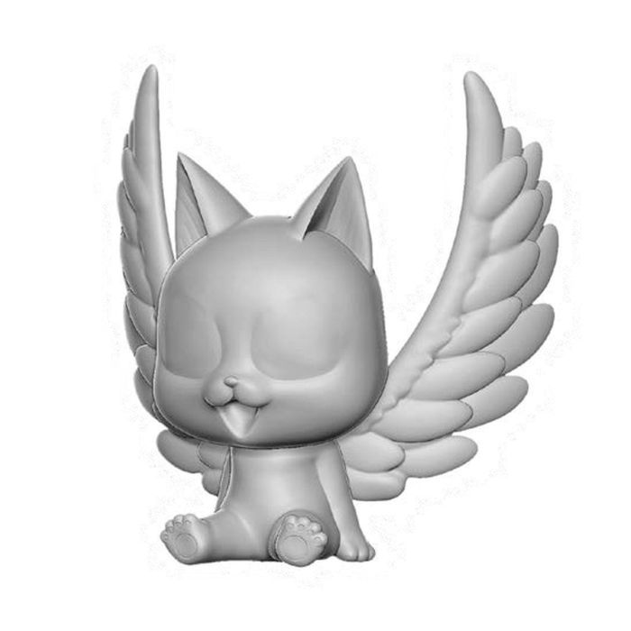 Plastoy Figura Hucha Fairy Tail Happy Alas Desplegadas 18 cm Plástico