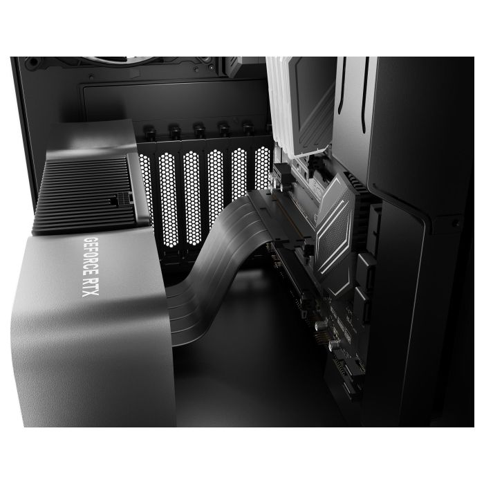 be quiet! Riser Cable PCIe 4.0 20cm Negro para Tarjeta Gráfica 2