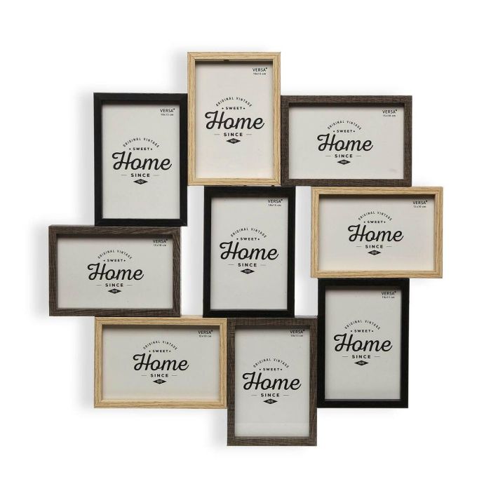 Marco de Fotos Versa Noa Madera MDF 2 x 50 x 51 cm 0 Marco de Fotos Versa Noa Madera MDF 2 x 50 x 51 cm 0