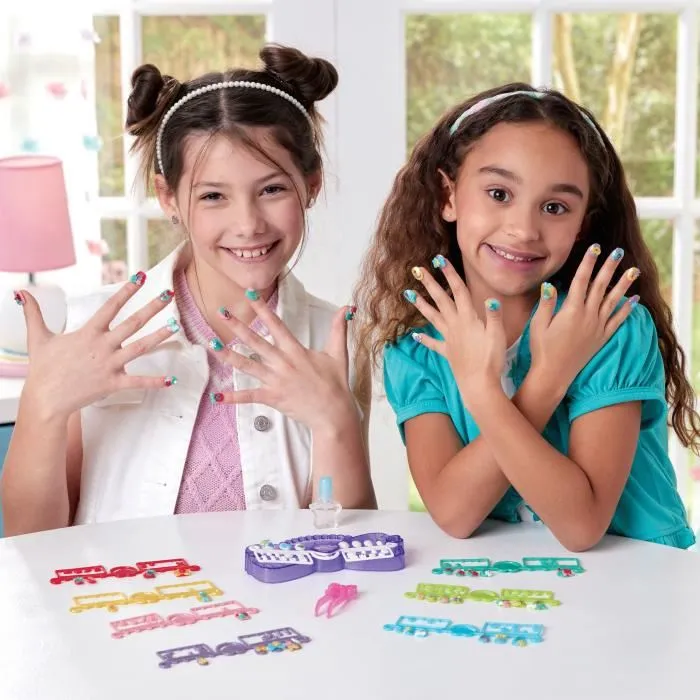 Aquabeads Set de manicura Princesas Disney 35071 5