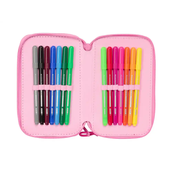 Safta Plumier Triple Stitch "Chill" con 37 Piezas, 12.5x19.5x5.5 cm 5